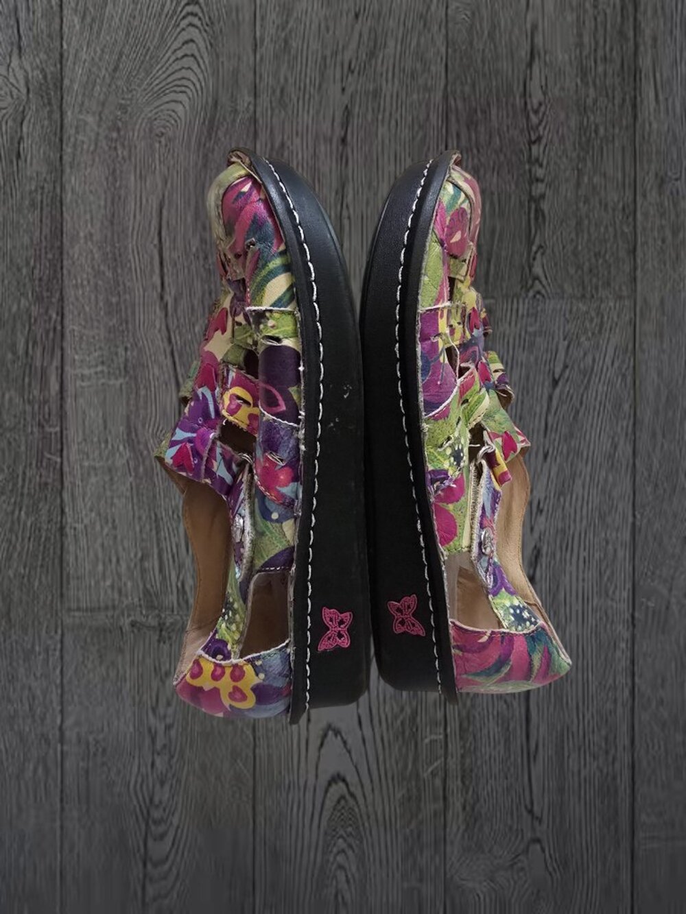 Alegria Floral Clogs - Picture 3 of 5